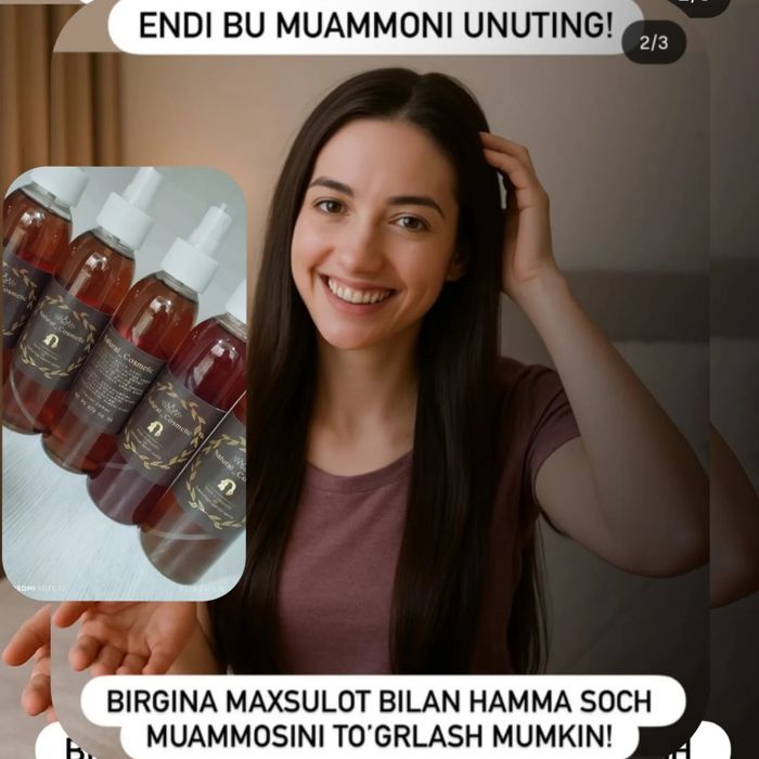 Soch tokilishini to'xtatadi va yengi sochlar juda tezlikda chiqadi