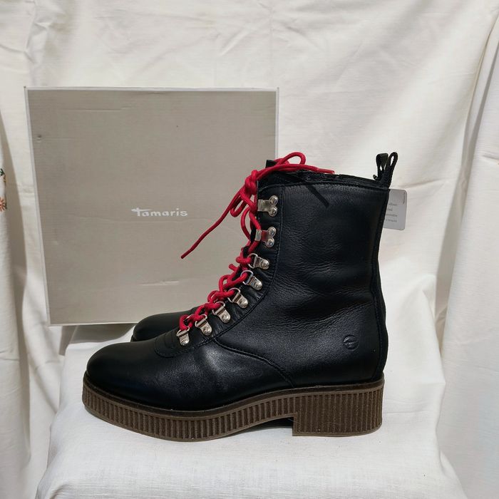 НОВИ кожени боти Tamaris от Хамбург | Стилни & Удобни | 26.5 см