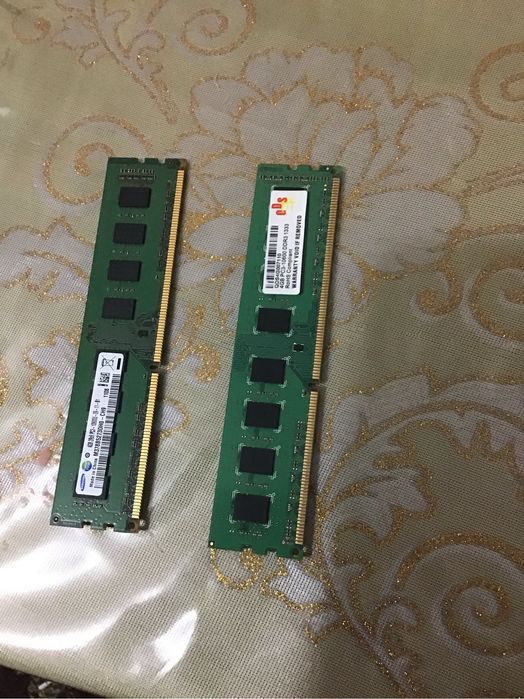 DDR3 4gb 2 ta …. 1333Mhz obmen ham bor