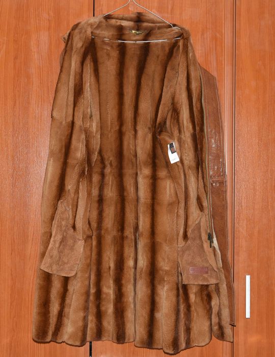 Roberto Cavalli оригинално мъжко палто от норка, размер S