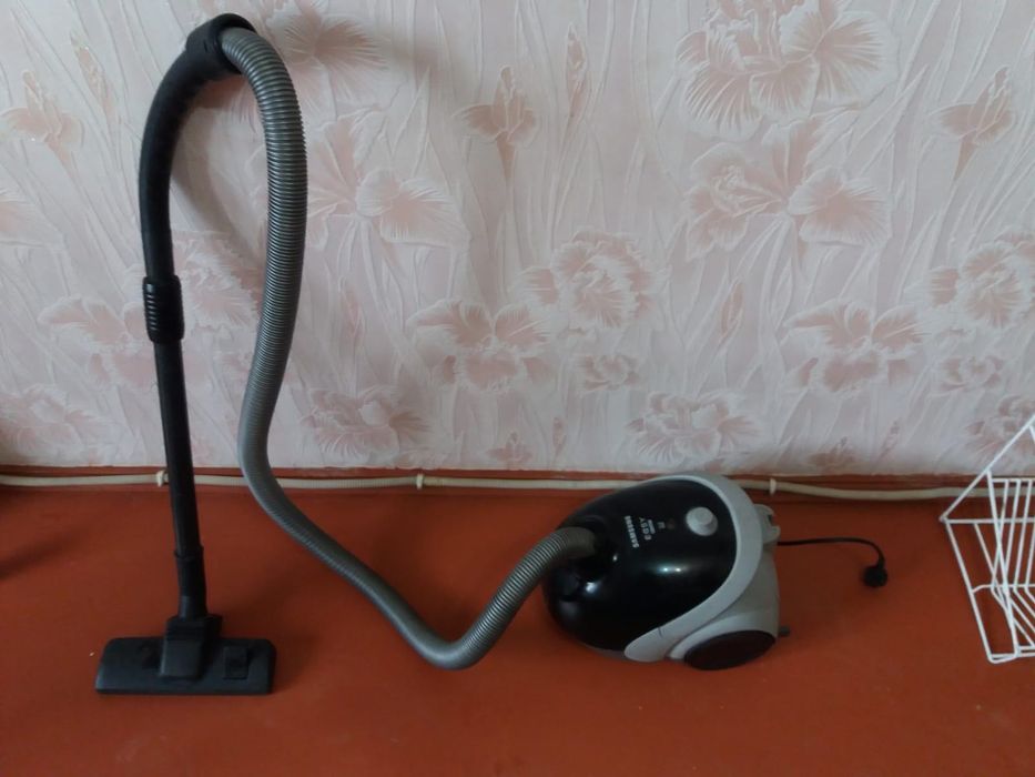 Пылесос в рабочем состоянии