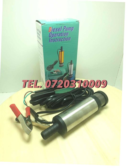 Pompa Transfer Transfer Combustibil Ulei / Diesel 12V 60W Pentru Transfer Combustibil Si Motorina Pentru Transfer Orice Lichid Tehnice Alimentare 12V