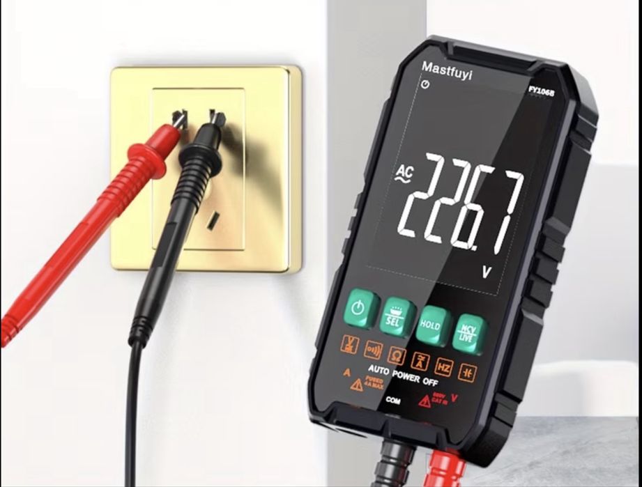 Multimetru digital 6000, masurare automata, display HD