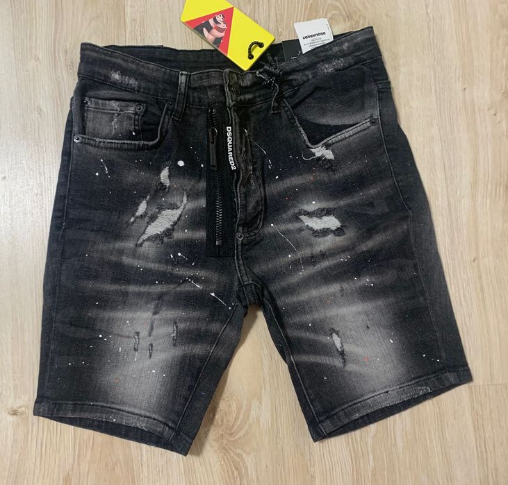 Нови мъжки дънки с етикети Dsquared D2 black размери 42,44,46,48