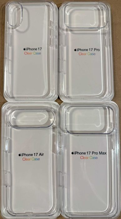 X Husa Transparenta sau Silicon iPhone 17 Air/Pro/ProMax