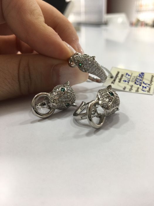 Kumush pantera nabor 50$