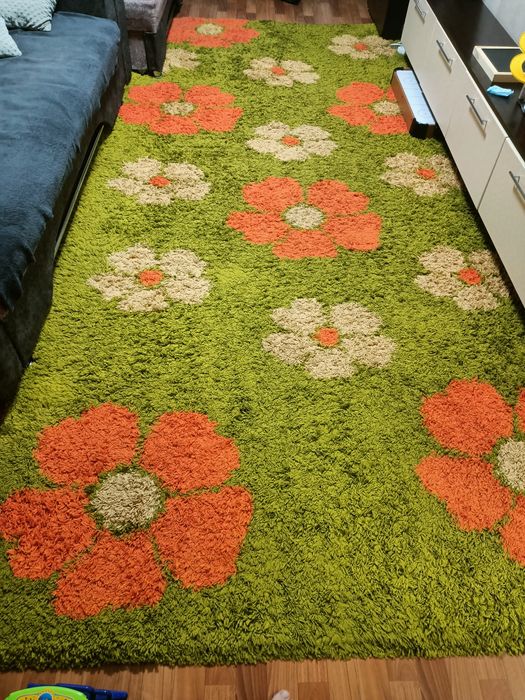 Ковёр 2 на 4 высокий ворс