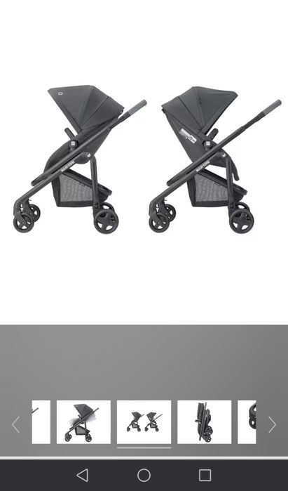 Детска количка Maxi cosi lila cp 3в1