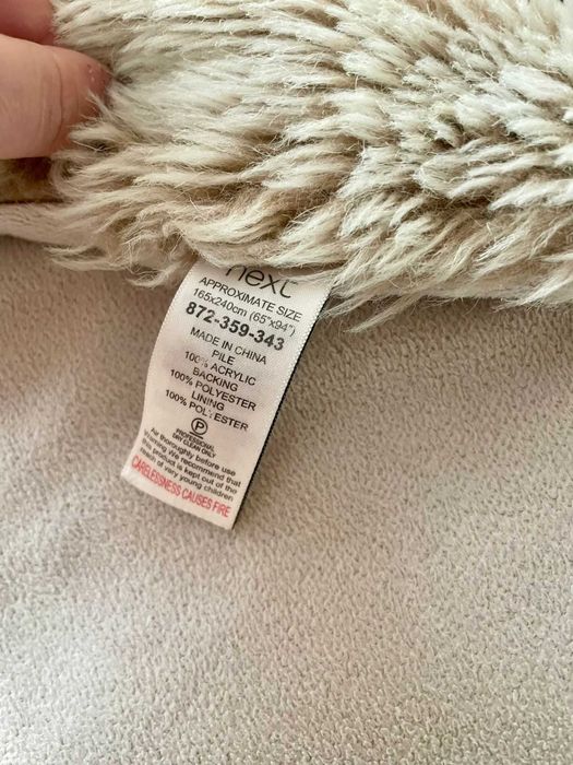 pătură single groasă Next