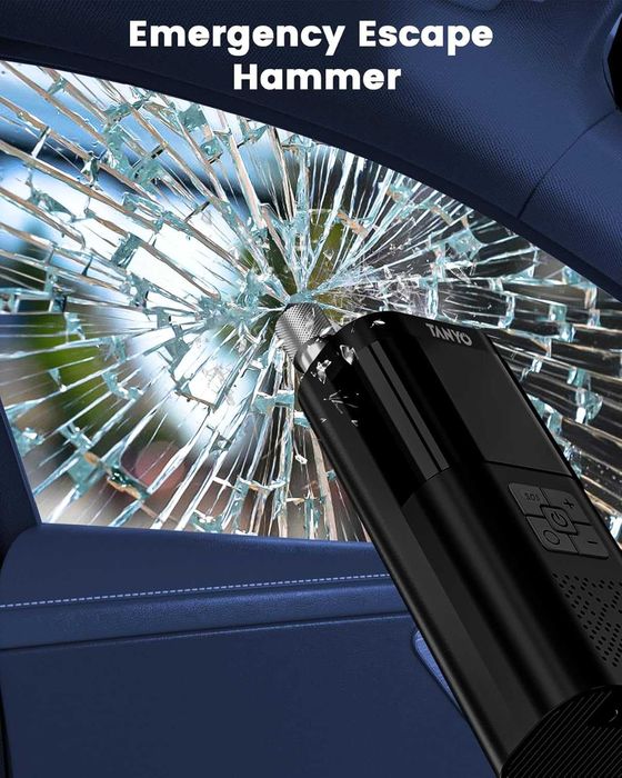 Електрическа въздушна помпа TANYO с  LED светлина