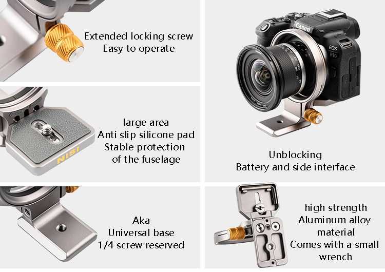 Ротационен адаптер / Magic Ring за фотоапарати Canon и Nikon