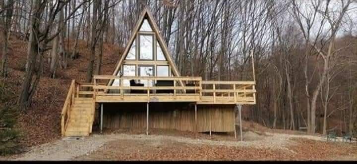 Vând case modulare din lemn stil Afrem