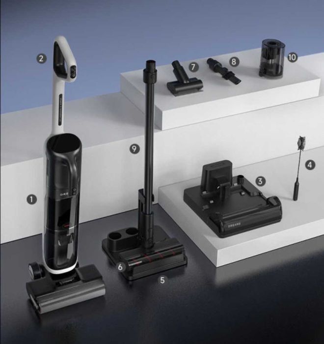 Пылесос DREAME H30 Ultra Mix черный, серый