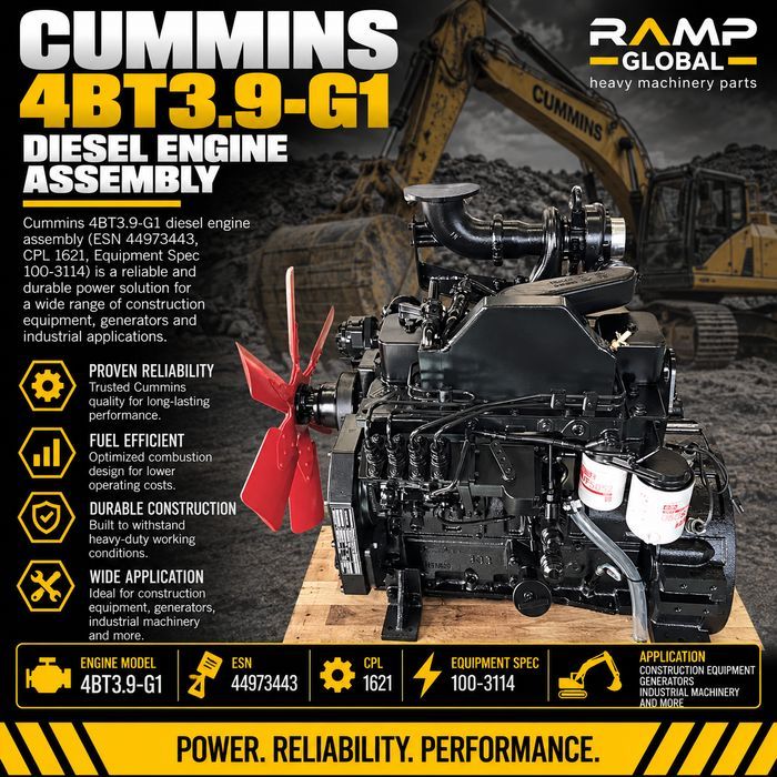 Двигатель Cummins 4BT3.9-G1 для CPL 1621