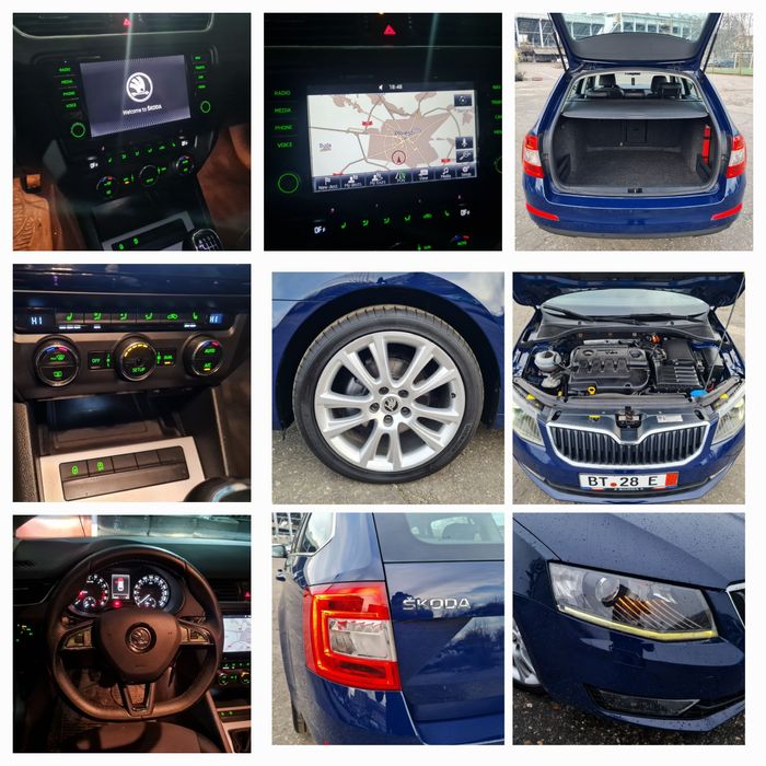 Skoda Octavia 3 * 2015 * 2.0 TDI - 140 CP * Navi , Xenon , Led , Jante