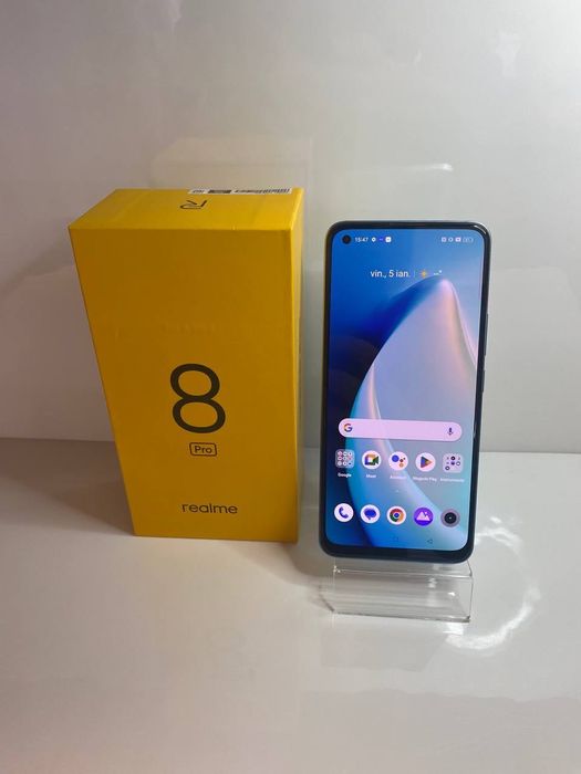Telefon Realme 8 Pro 128 GB Blue, Cod 129901
