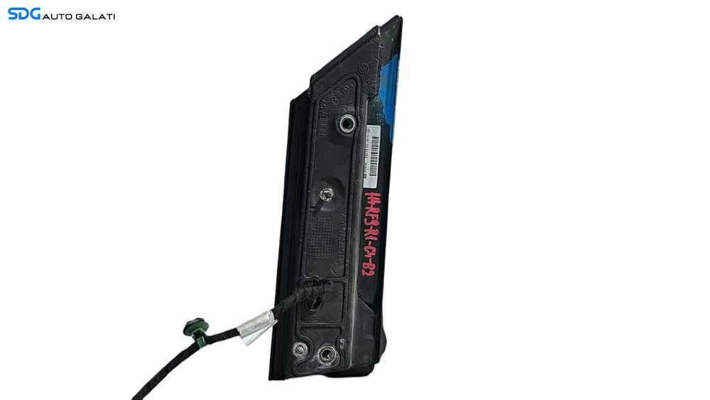 Oglinda Electrica Dreapta Volkswagen Touran 1T3 2010 - 2015 Culoare Gri Cod 1T0.857.934.A [L5733]