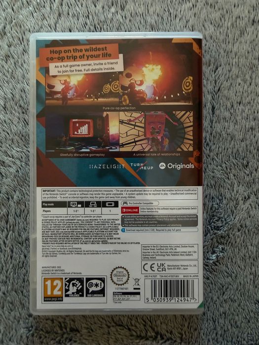 Игра It takes two Nintendo switch