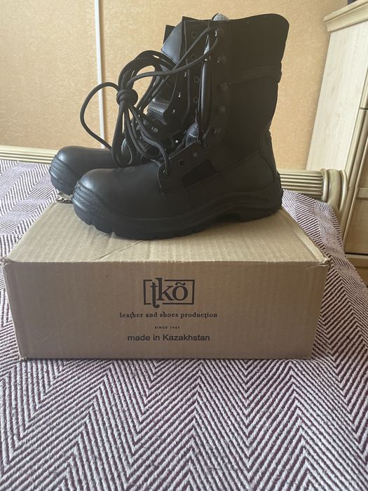 Новые берцы ,кожаные