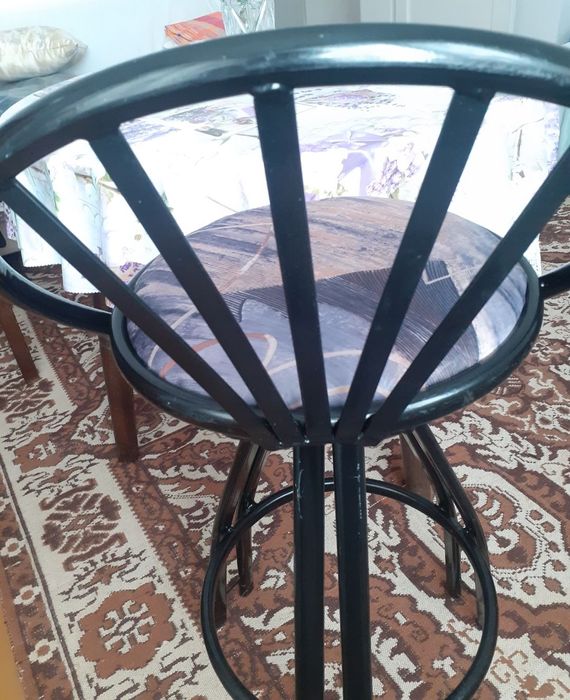 Бар стол метален