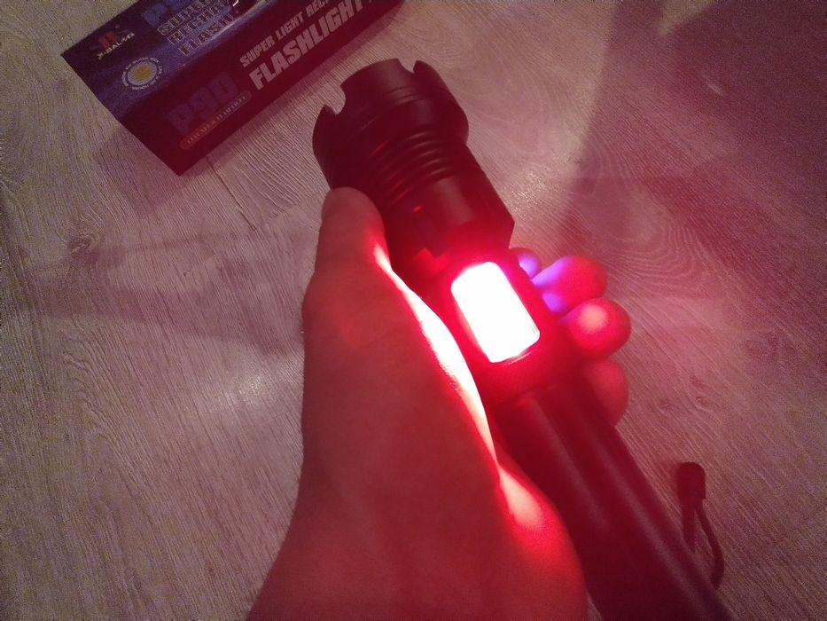 Lanterna PROFESIONALA  XHP90.3 v2 + COB,  100% metal