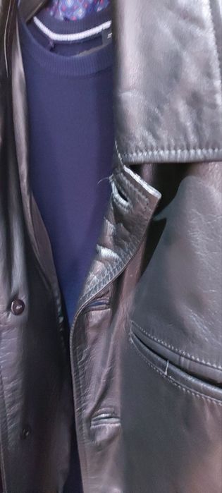 Продам кожаный педжак(натуралка)