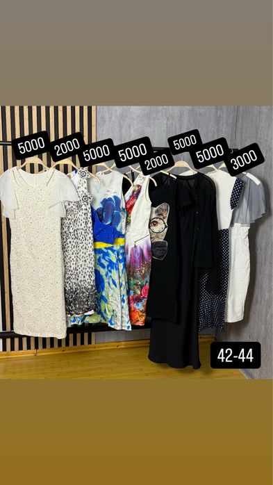 Верхняя одежда, платья