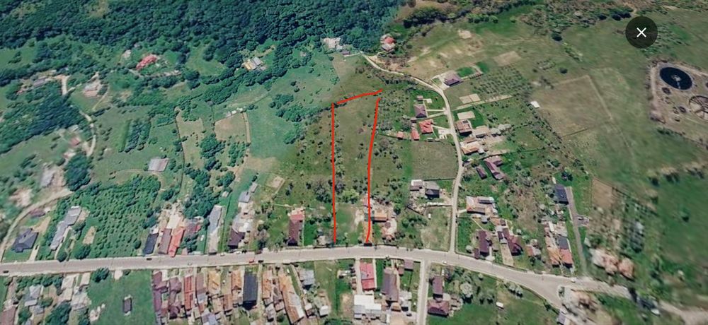 Teren intravilan Valea Mare Pravat