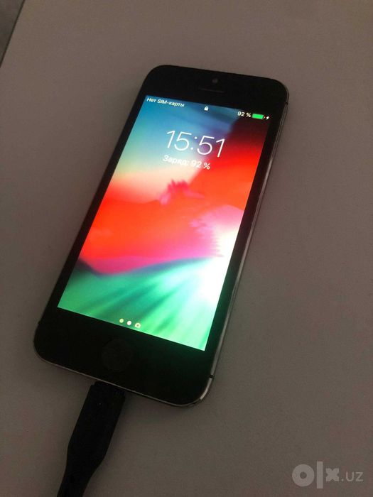 iPhone 5s, серебристый
