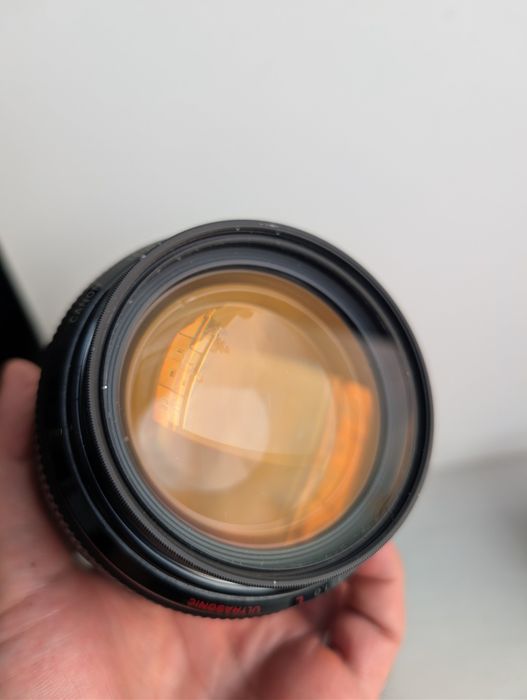 Canon EF 50mm f/1.0L +adaptor RF