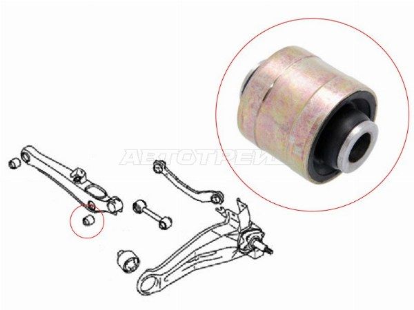 Сайлентблок Mitsubishi Lancer