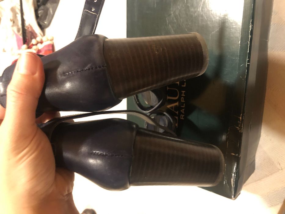 Sandale toc Polo Ralph Lauren piele 37
