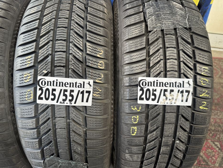 205/55/17 continental M+S