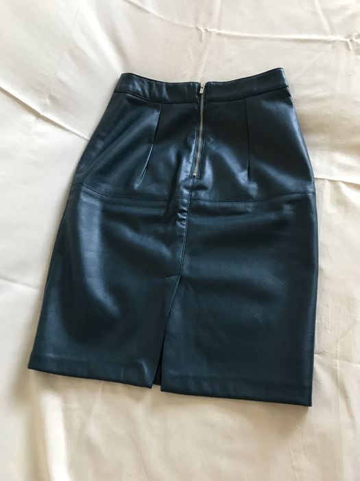 Юбкаиз экокожи для девочки