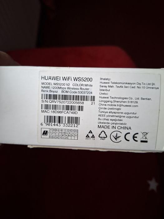 Router Huawei Gigabit Wi-Fi AC 1200 Nou