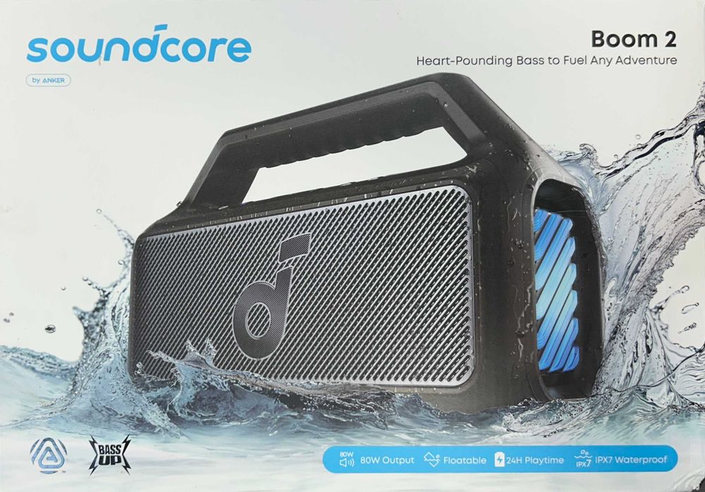 Boxă portabilă Anker Soundcore Boom 2 80W IPX7 [#23492#]
