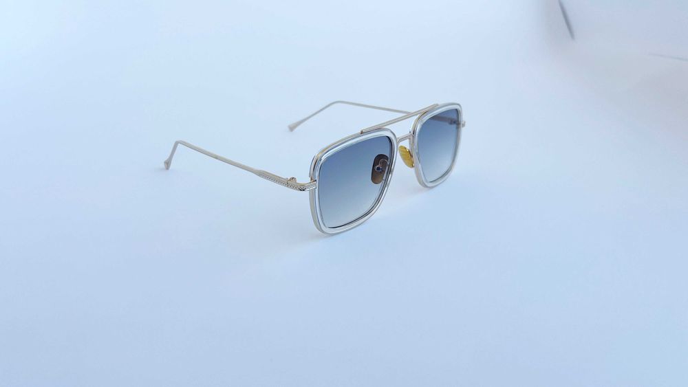 Ochelari de soare Dita Flight - Rama aurie Lentile albastre
