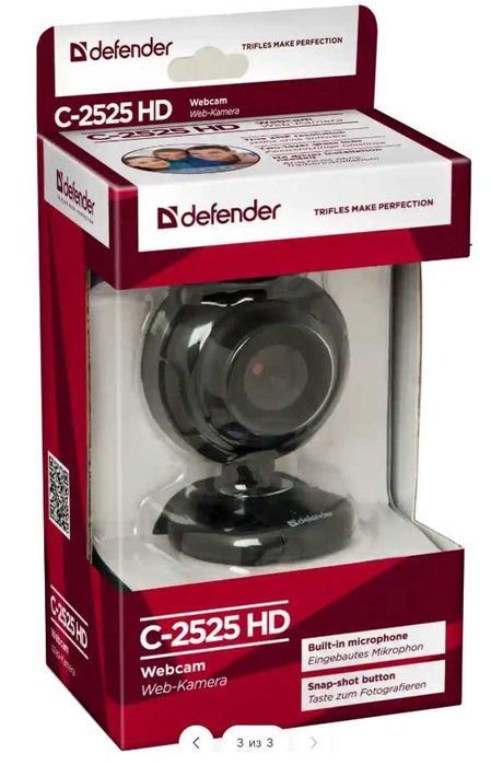 Веб-камера Defender C-2525HD