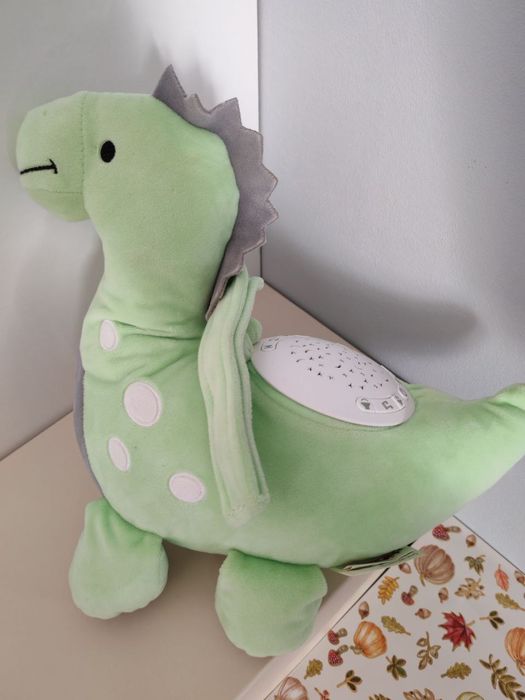 CHIPOLINO Играчка с проектор и музика ДИНО Зелен. Бял шум.