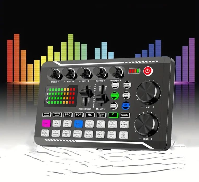 Mixer DJ cu efecte de sunet și Bluetooth, Consola DJ TikTok Podcast