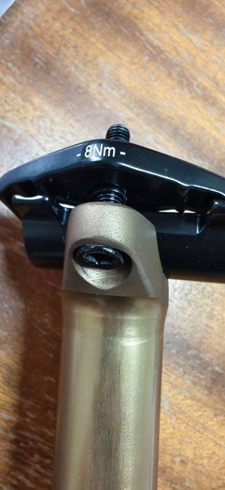 НОВО Колче дропър Dropper за седалка Limotec A1L 31.6/125мм Gold