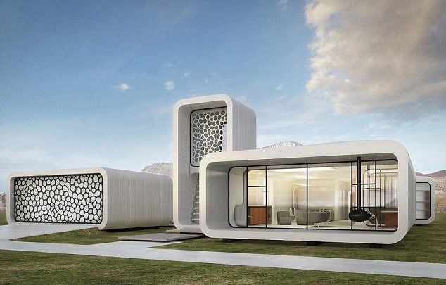 3D печать домов.