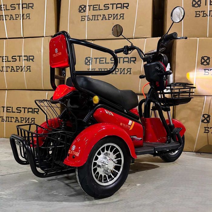 Електрическа триколка Класик 1500W високопроизводителни батерии