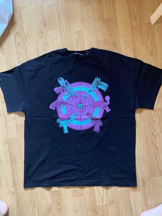 Tricou Bullseye Clothing Water Gun Tee, Black, Streetwear