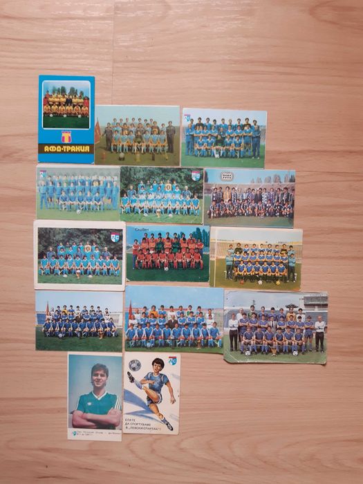 Колекционерски ретро футболни календарчета (джобни)