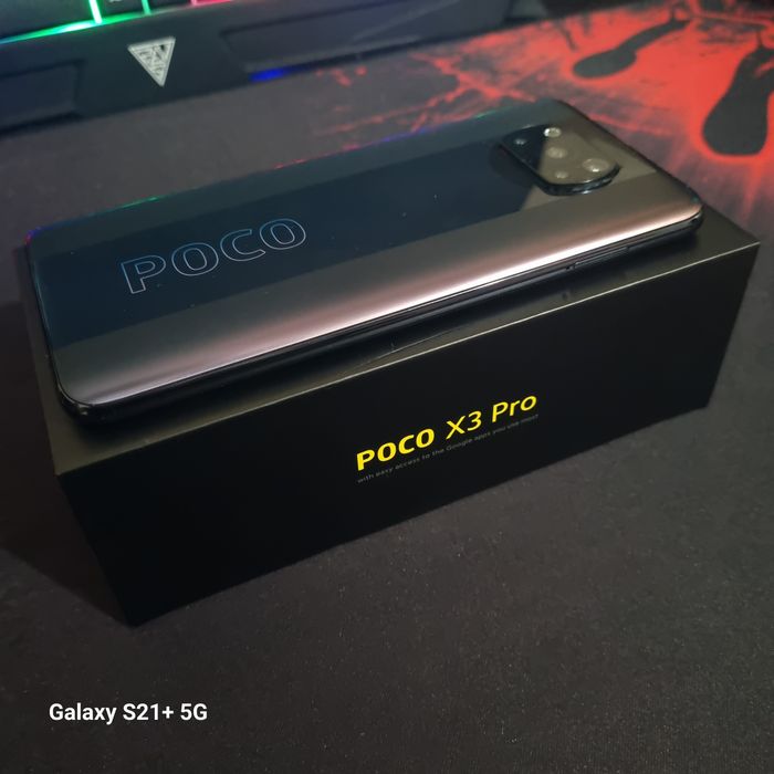 Игравой компютер ҳамма нарсаси билан комплект сотилади.+ POCO X3 PRO