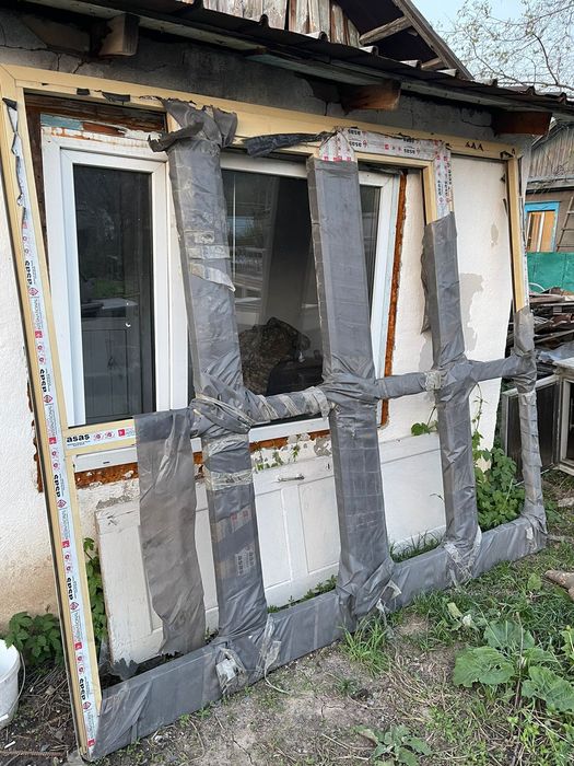 Входная группа витраж