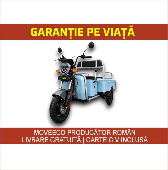 Tricicluri electrice CARGO 250 MD.2026 | Livrare oriunde in Europa