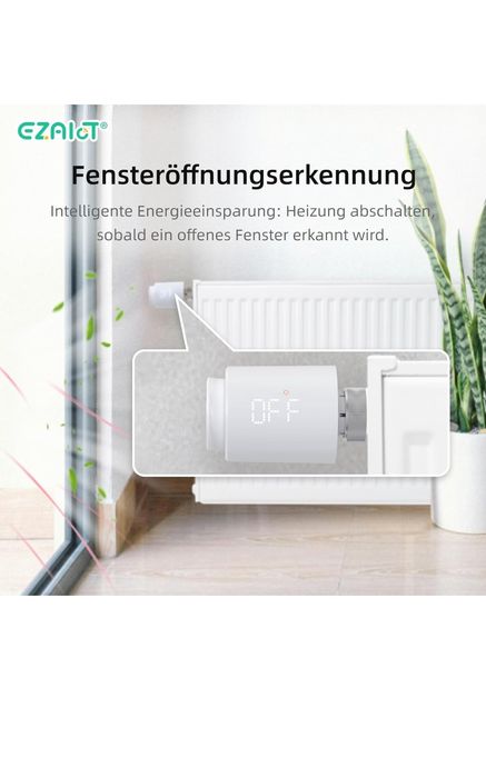 Termostat calorifer EZAIOT Wifi, Tuya, Zigbee