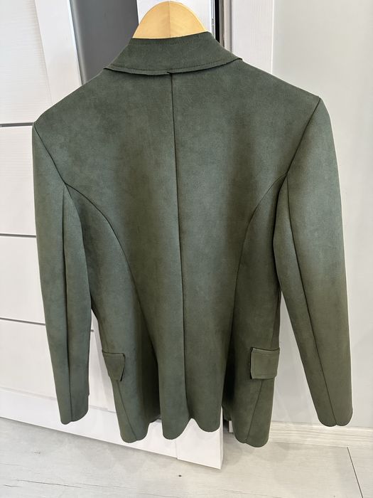 Сако/блейзер тъмнозелено велур М